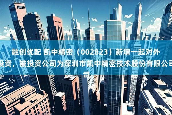 融创优配 凯中精密（002823）新增一起对外投资，被投资公司为深圳市凯中精密技术股份有限公司