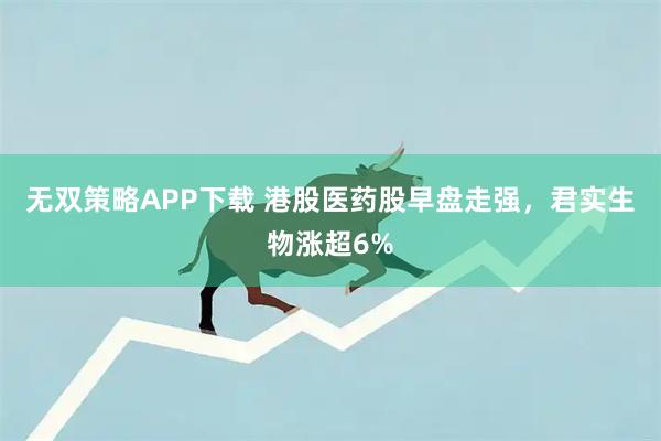 无双策略APP下载 港股医药股早盘走强，君实生物涨超6%